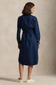 Polo Ralph Lauren sukienka bawełniana 211963031 granatowy SS25