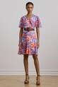 Платье Lauren Ralph Lauren узор белый 250957086