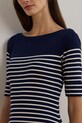 Lauren Ralph Lauren vestito in cotone blu navy 250957728