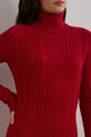 Шерстяное платье Lauren Ralph Lauren красный 200951385