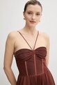 Φόρεμα Pinko καφέ 104994.A2DM