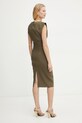 Льняна сукня Pinko 104955.A0IM зелений SS25