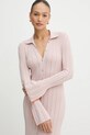 Pinko sukienka różowy 104744.A2FR