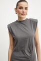 Pinko vestito in cotone 104614.A2HE grigio