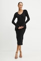 Karl Lagerfeld rochie negru A1W13025