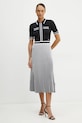 Karl Lagerfeld vestito A1W13026 nero SS25