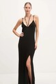 Karl Lagerfeld rochie de plaja A1W46028 negru SS25