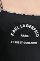 Karl Lagerfeld sukienka A1W46081 czarny