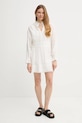 Bavlněné šaty Twinset 251TP2380 béžová SS25