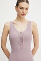 Платье Twinset 251TT3140 розовый
