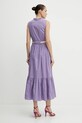 Odzież Twinset sukienka 251TT2101 fioletowy