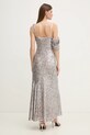 Φόρεμα DIANE VON FURSTENBERG DVFGL4S010 ασημί SS25