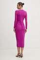 Odzież DIANE VON FURSTENBERG sukienka DVFDL4S007 różowy