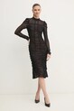 Šaty DIANE VON FURSTENBERG DVFDL4S024 čierna SS25