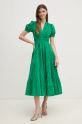 Îmbrăcăminte DIANE VON FURSTENBERG rochie DVFDS4S035 verde