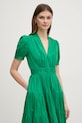 DIANE VON FURSTENBERG rochie verde DVFDS4S035