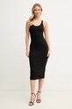 Armani Exchange rochie XW000820.AF13729.NOS negru AA00