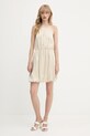 Armani Exchange rochie XW000194.AF12744 bej SS25
