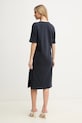 Îmbrăcăminte Armani Exchange rochie din bumbac XW000353.AF10359 bleumarin
