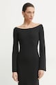 Liviana Conti sukienka czarny F5SG37