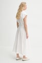 Îmbrăcăminte A.P.C. rochie din bumbac robe athena COEVD.F35149 alb