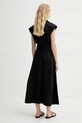 Oblečenie Bavlnené šaty A.P.C. robe athena COEVD.F35149 čierna