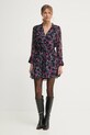Obleka Pepe Jeans ADA PL953630 črna SS25