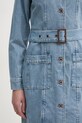 Pepe Jeans sukienka jeansowa SCOTTIE PL953657 niebieski