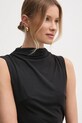 Guess sukienka czarny W5RK24.KAQL2