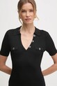 Šaty Guess PAULA čierna W5RK18.Z2U00