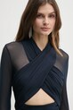 Bardot sukienka 56305DB1 granatowy