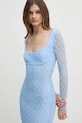 Šaty Bardot 58682DB modrá