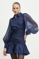 Φόρεμα Bardot 59720DB σκούρο μπλε SS25