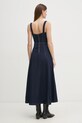 Rifľové šaty Bardot 91413DB tmavomodrá SS25