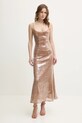 Сукня Bardot maxi коричневий 59575DB