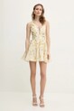 Рокля Bardot 59721DB бял SS25