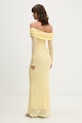 Дрехи Рокля Bardot 59776DB жълт