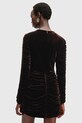 Oblečenie Šaty AllSaints ERIS W138DB hnedá