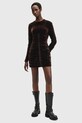 Šaty AllSaints ERIS hnedá W138DB