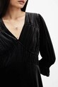 Šaty AllSaints ANI VELVET W143DB čierna SS25
