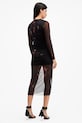 AllSaints rochie NORA W247DB negru