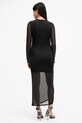 Šaty AllSaints NORA W248DB černá