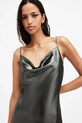 AllSaints sukienka HADLEY W255DB szary SS25