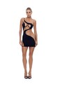 GOD SAVE QUEENS sukienka CARMEN DRESS GSQ.11.311 czarny SS25