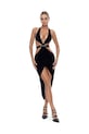 Obleka GOD SAVE QUEENS MILLIE DRESS črna GSQ.91.310