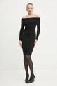 Guess rochie AMBER W5RK0G.Z2YJ2 negru SS25