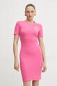 Платье Versace Jeans Couture 78HAOT00.CJ03T розовый SS25