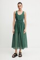 Сукня з домішкою шовку Marella Emme by Marella 2515221172 зелений SS25