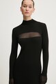 Вовняна сукня Diesel M-SLINT DRESS чорний A16556.0CPAS