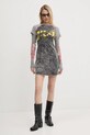 Diesel rochie D-BUXT-Q1 DRESS A16633.0SLBB gri SS25